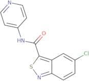 5-Chloro-N-4-pyridinyl-2,1-benzisothiazole-3-carboxamide