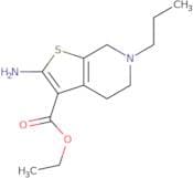 Ethyl 2-amino-6-propyl-4H,5H,6H,7H-thieno[2,3-c]pyridine-3-carboxylate