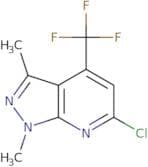 6-Chloro-1,3-dimethyl-4-(trifluoromethyl)-1H-pyrazolo[3,4-b]pyridine