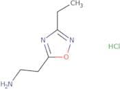 2-(3-Ethyl-1,2,4-oxadiazol-5-yl)ethanamine hydrochloride