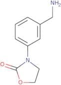 3-[3-(Aminomethyl)phenyl]-1,3-oxazolidin-2-one
