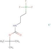 Potassium tert-butyl N-[3-(trifluoroboranuidyl)propyl]carbamate