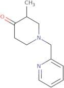 3-Methyl-1-(pyridin-2-ylmethyl)piperidin-4-one