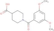 1-(3,5-Dimethoxybenzoyl)piperidine-4-carboxylic acid