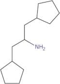 1,3-Dicyclopentylpropan-2-amine