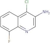 4-Chloro-8-fluoroquinolin-3-amine