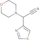 2-(Morpholin-4-yl)-2-(1,3-thiazol-4-yl)acetonitrile