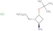 rac-(1R,2S,3R)-3-(tert-Butoxy)-2-(prop-2-en-1-yl)cyclobutan-1-amine hydrochloride