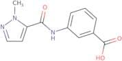 3-(1-Methyl-1H-pyrazole-5-amido)benzoic acid