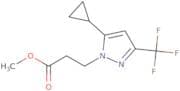 Methyl 3-[5-cyclopropyl-3-(trifluoromethyl)-1H-pyrazol-1-yl]propanoate