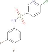6-Chloro-N-(3,4-difluorophenyl)pyridine-3-sulfonamide