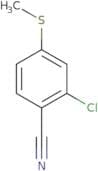 2-Chloro-4-(methylsulfanyl)benzonitrile