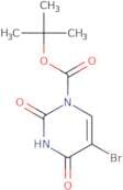 tert-Butyl 5-bromo-2,4-dioxo-1,2,3,4-tetrahydropyrimidine-1-carboxylate