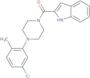 2-[4-(5-chloro-2-methylphenyl)piperazine-1-carbonyl]-1H-indole