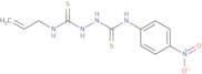 ((4-nitrophenyl)amino)(2-((prop-2-enylamino)thioxomethyl)hydrazino)methane-1-thione