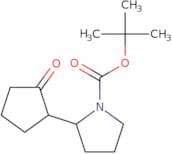 tert-Butyl 2-(2-oxocyclopentyl)pyrrolidine-1-carboxylate