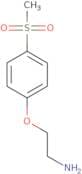 1-(2-Aminoethoxy)-4-methanesulfonylbenzene