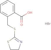2-[(4,5-Dihydro-1,3-thiazol-2-ylsulfanyl)methyl]benzoic acid hydrobromide