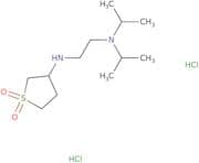 3-((2-(Diisopropylamino)ethyl)amino)tetrahydrothiophene 1,1-dioxide dihydrochloride