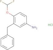 3-Benzyl-4-(difluoromethoxy)aniline hydrochloride
