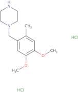 1-[(4,5-Dimethoxy-2-methylphenyl)methyl]piperazine dihydrochloride