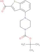 4-(4-(tert-Butoxycarbonyl)piperazin-1-yl)benzo[b]thiophene-2-carboxylic acid