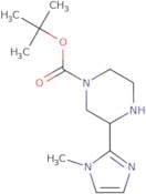 tert-Butyl 3-(1-methyl-1H-imidazol-2-yl)piperazine-1-carboxylate