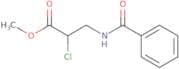 Methyl 2-chloro-3-(phenylformamido)propanoate