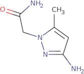 2-(3-Amino-5-methyl-1H-pyrazol-1-yl)acetamide