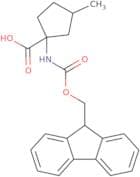 1-({[(9H-Fluoren-9-yl)methoxy]carbonyl}amino)-3-methylcyclopentane-1-carboxylic acid