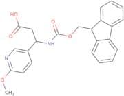 3-({[(9H-Fluoren-9-yl)methoxy]carbonyl}amino)-3-(6-methoxypyridin-3-yl)propanoic acid