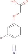 2-(3-Bromo-4-cyanophenoxy)acetic acid