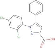 1-(2,4-Dichlorophenyl)-5-phenyl-1H-pyrazole-3-carboxylic acid
