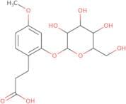 3-(2-Glucosyloxy-4-methoxyphenyl)propanoic acid
