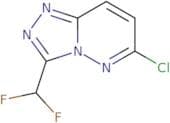 6-Chloro-3-(difluoromethyl)-[1,2,4]triazolo[4,3-b]pyridazine