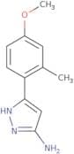3-(4-Methoxy-2-methylphenyl)-1H-pyrazol-5-ylamine