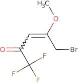 5-Bromo-1,1,1-trifluoro-4-methoxypent-3-en-2-one