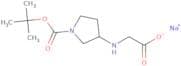Sodium 2-{[(3R)-1-[(tert-butoxy)carbonyl]pyrrolidin-3-yl]amino}acetate