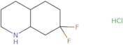 7,7-Difluoro-decahydroquinoline hydrochloride