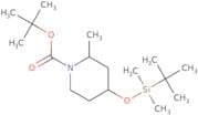 tert-Butyl 4-[(tert-butyldimethylsilyl)oxy]-2-methylpiperidine-1-carboxylate