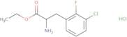 Ethyl 2-amino-3-(3-chloro-2-fluorophenyl)propanoate hydrochloride