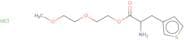 2-(2-Methoxyethoxy)ethyl 2-amino-3-(thiophen-3-yl)propanoate hydrochloride