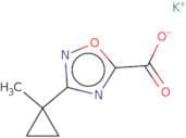 Potassium 3-(1-methylcyclopropyl)-1,2,4-oxadiazole-5-carboxylate