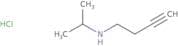 (But-3-yn-1-yl)(propan-2-yl)amine hydrochloride