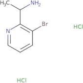 1-(3-Bromopyridin-2-yl)ethan-1-amine dihydrochloride
