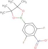 2-(3,5-Difluoro-4-nitrophenyl)-4,4,5,5-tetramethyl-1,3,2-dioxaborolane