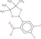 2-(4,5-Difluoro-2-nitrophenyl)-4,4,5,5-tetramethyl-1,3,2-dioxaborolane