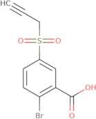 2-Bromo-5-(prop-2-yne-1-sulfonyl)benzoic acid