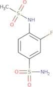 3-Fluoro-4-methanesulfonamidobenzene-1-sulfonamide