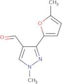 1-Methyl-3-(5-methylfuran-2-yl)-1H-pyrazole-4-carbaldehyde
